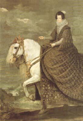 Queen Isabel on Horseback (detail) (df01), Diego Velazquez